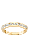 Mogul 9ct Yellow Gold and Diamond Eternity Ring, 0.50ct