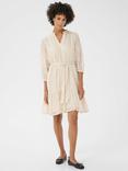 Part Two Tannie Abstract Metallic Dress, Silver