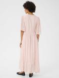 Part Two Terja Abstract Metallic Dress, Pink/Silver