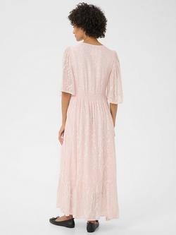 Part Two Terja Abstract Metallic Dress, Pink/Silver - view 2, Pink/Silver