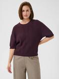 KAFFE KAwhitney Short Sleeve Round Neck Jumper