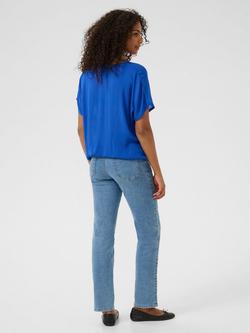 KAFFE KAamber Stanley Short Sleeve Blouse - view 2, Surf The Web