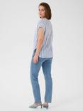KAFFE KAanja V-Neck Striped Blouse