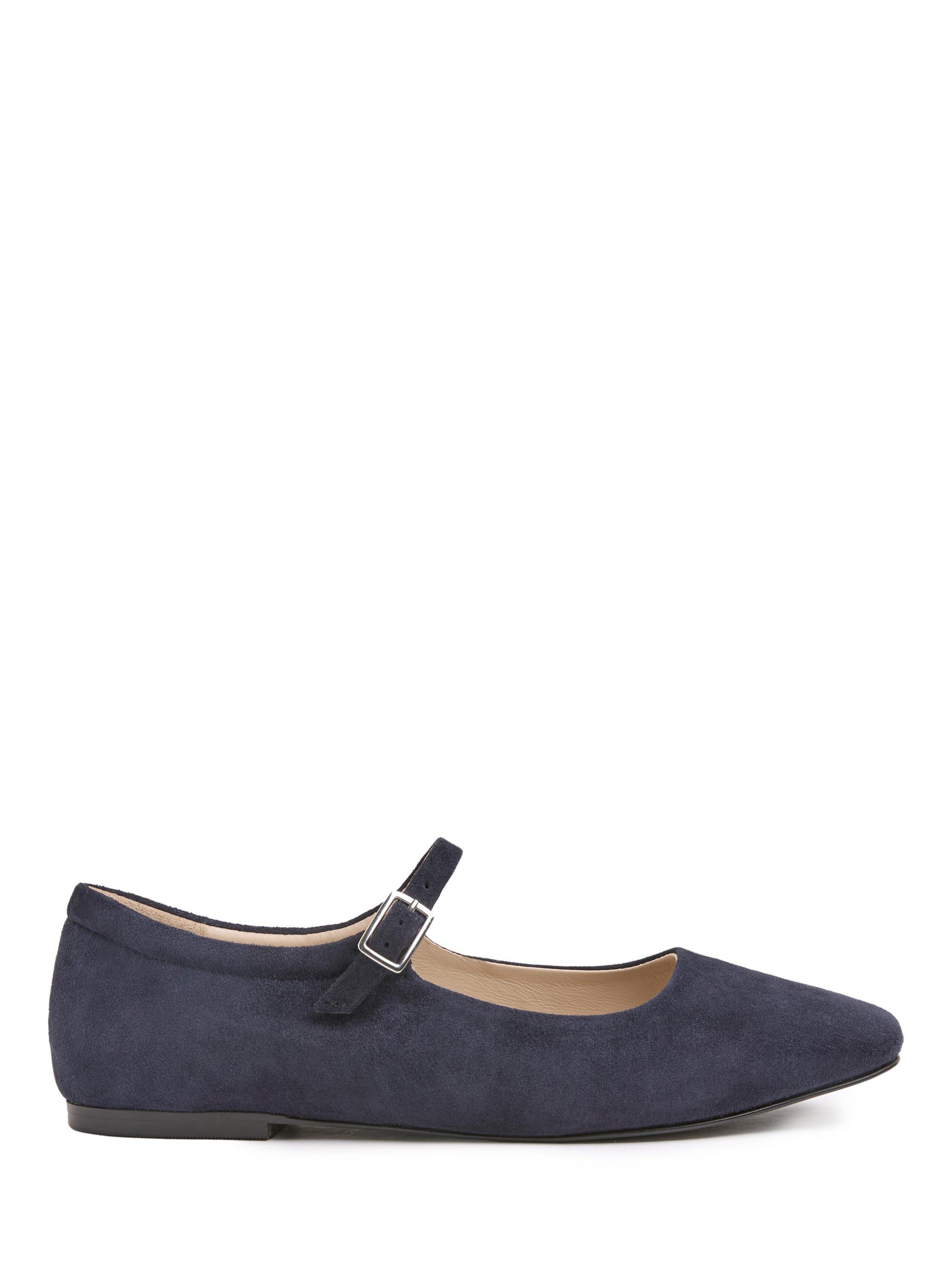 Product image 1 of 7, which shows Celtic & Co. Leather Mary Janes, Dark Navy, EU36