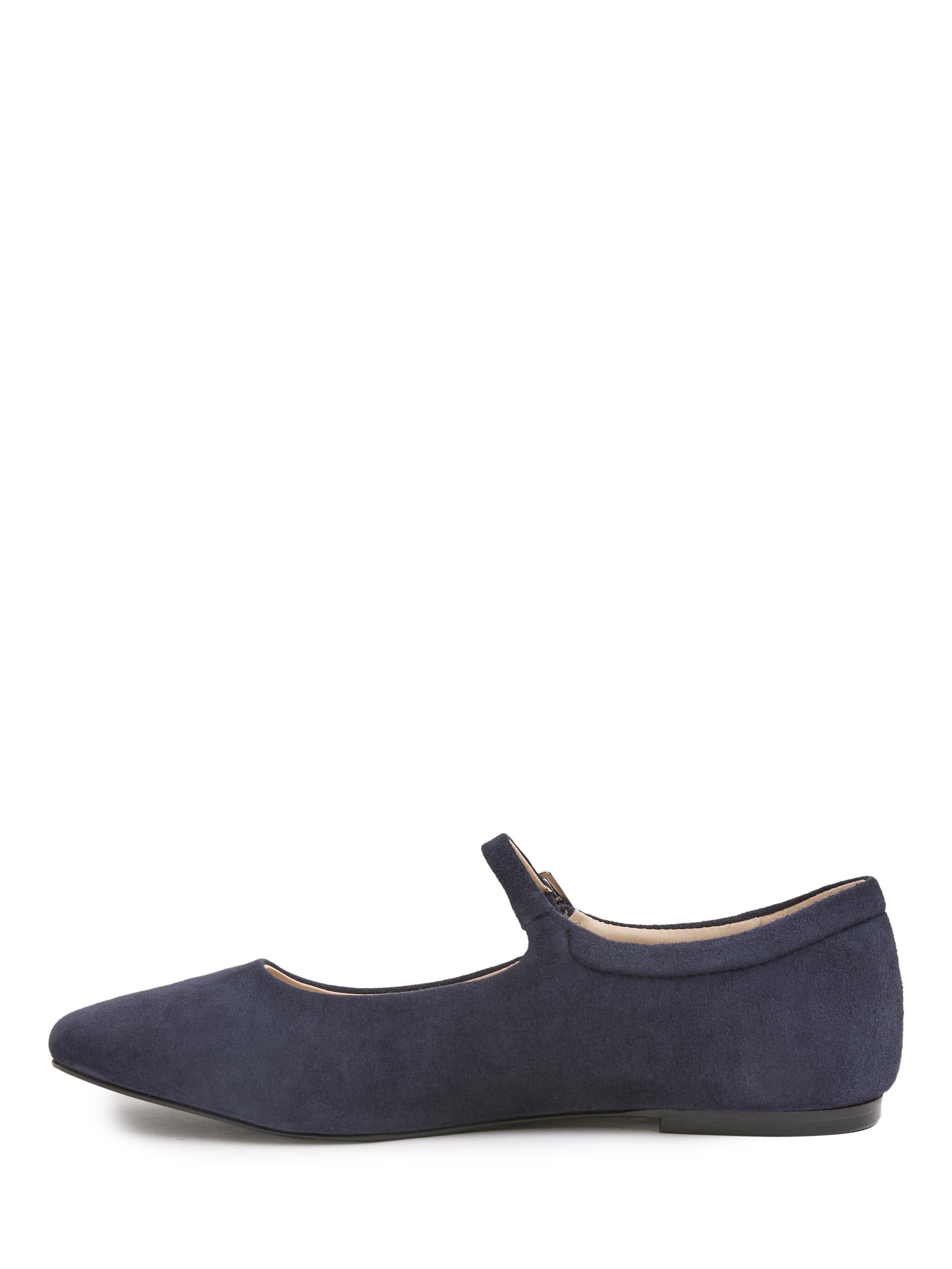 Product image 4 of 7, which shows Celtic & Co. Leather Mary Janes, Dark Navy, EU36