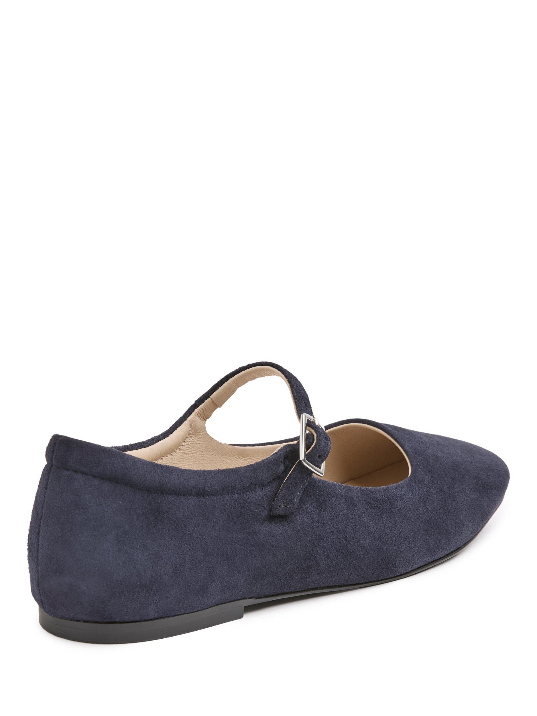 Product image 5 of 7, which shows Celtic & Co. Leather Mary Janes, Dark Navy, EU36