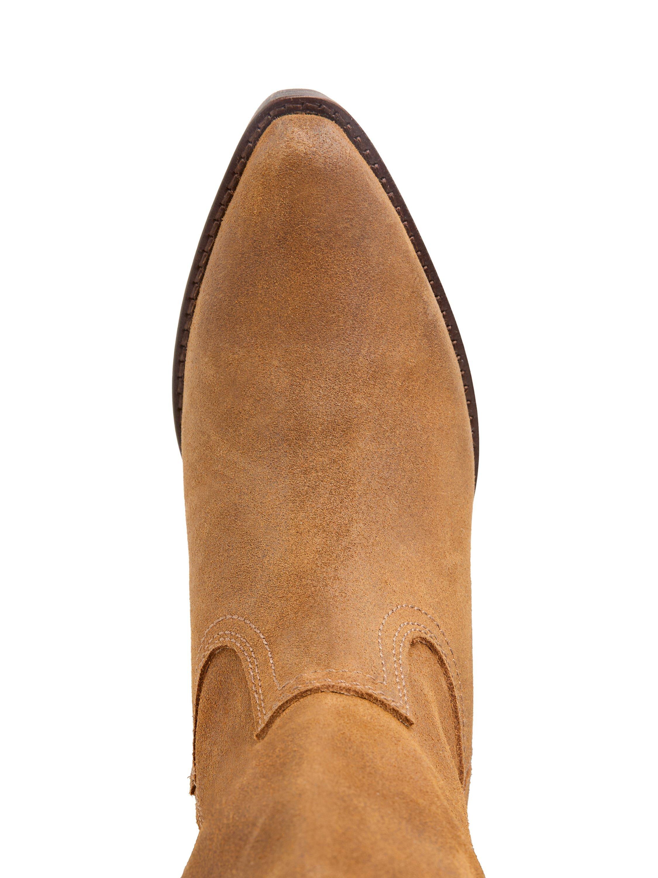 Product image 5 of 7, which shows Celtic & Co. Mid Length Cowboy Boots, Tobacco, EU36