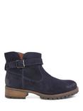 Celtic & Co. Strap Detail Ankle Boots, Dark Navy
