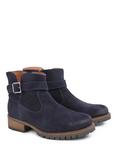 Celtic & Co. Strap Detail Ankle Boots, Dark Navy