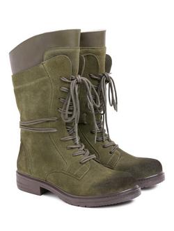Celtic & Co. Woodsman Boots, Khaki - view 2, Khaki
