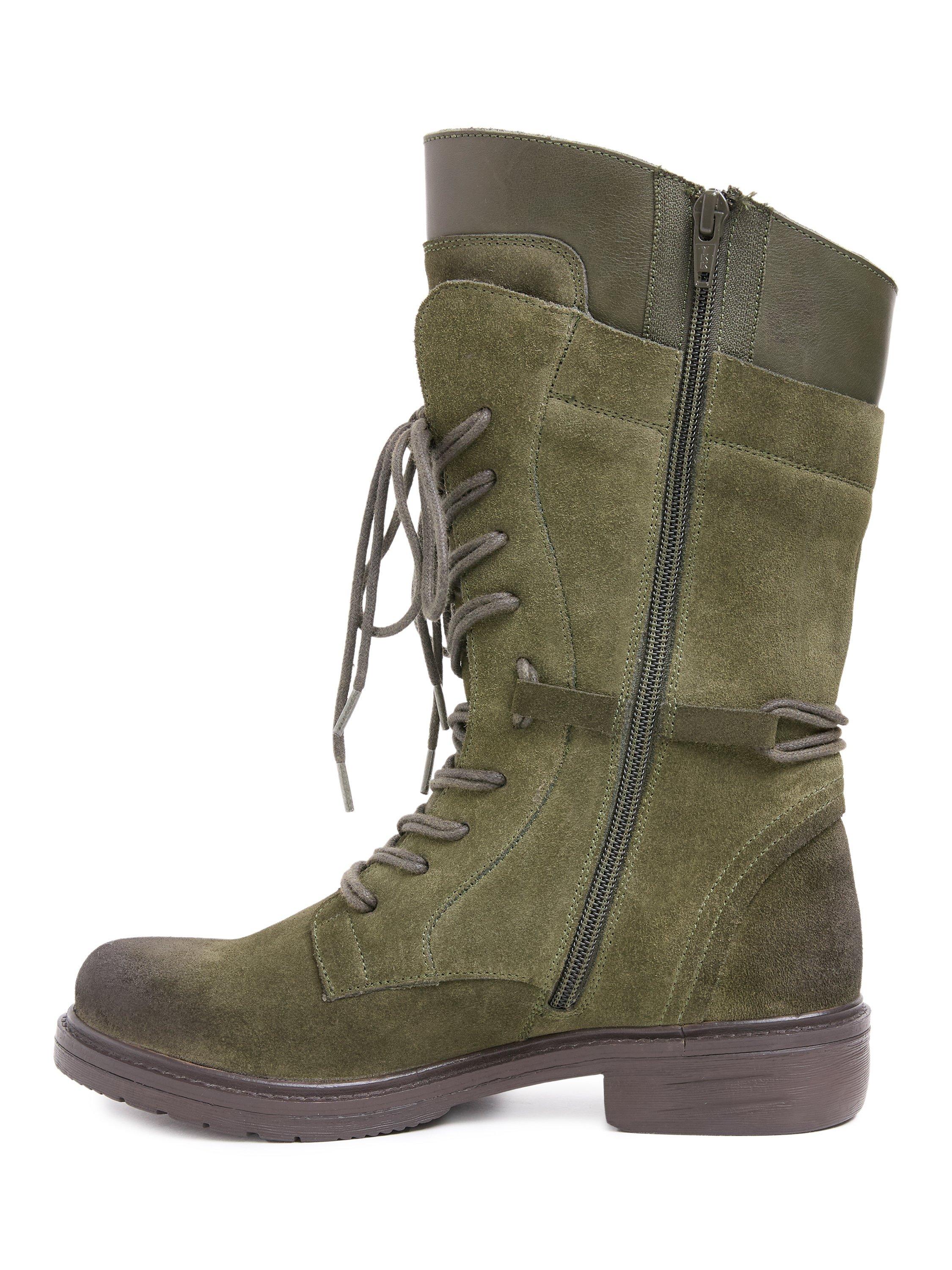 Product image 3 of 6, which shows Celtic & Co. Woodsman Boots, Khaki, EU36