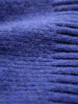 Celtic & Co. Lambswool Brush Beanie - view 2, Cobalt