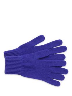 Celtic & Co. Super Soft Pure Wool Gloves, Blue Ink, Blue Ink