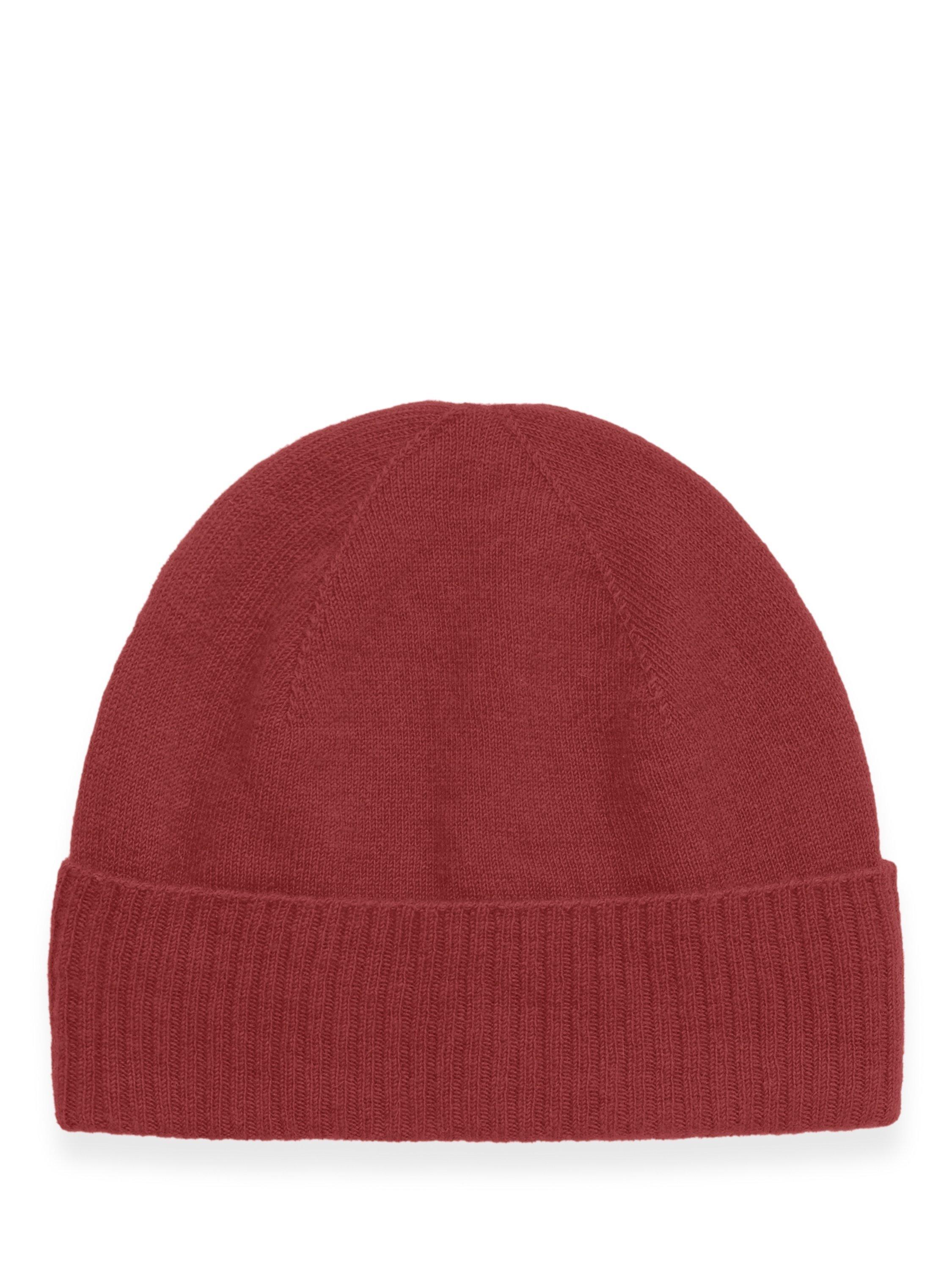 Product image 2 of 2, which shows Celtic & Co. Super Soft Pure Wool Beanie, Oxblood, One Size