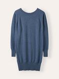 Celtic & Co. Knee Length Wool Slouch Dress, Denim