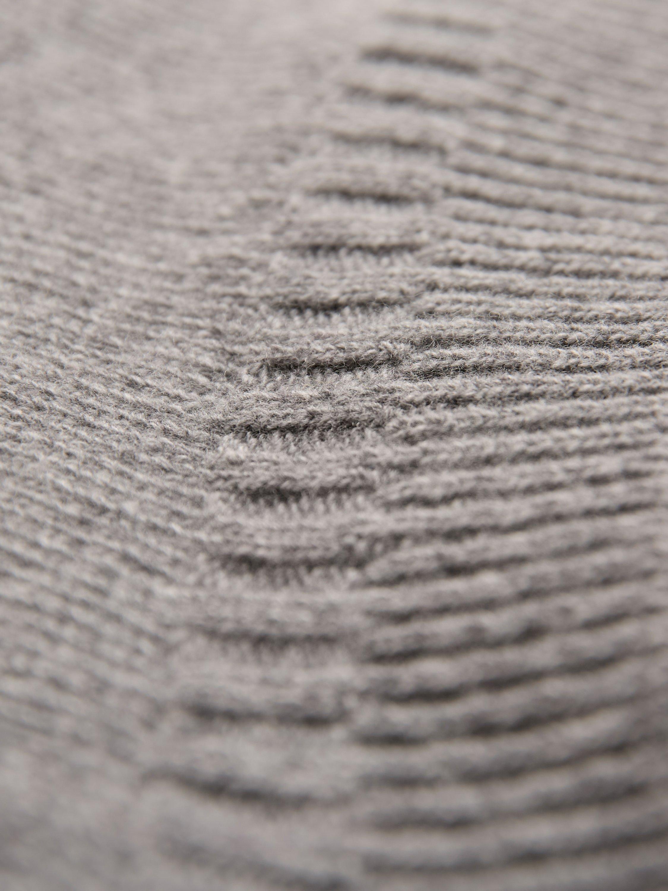 Product image 4 of 6, which shows Celtic & Co. Saddle Shoulder Pure Wool Jumper, Light Grey, XS