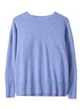 Celtic & Co. Slouch Pure Wool Jumper, Cornflower Blue
