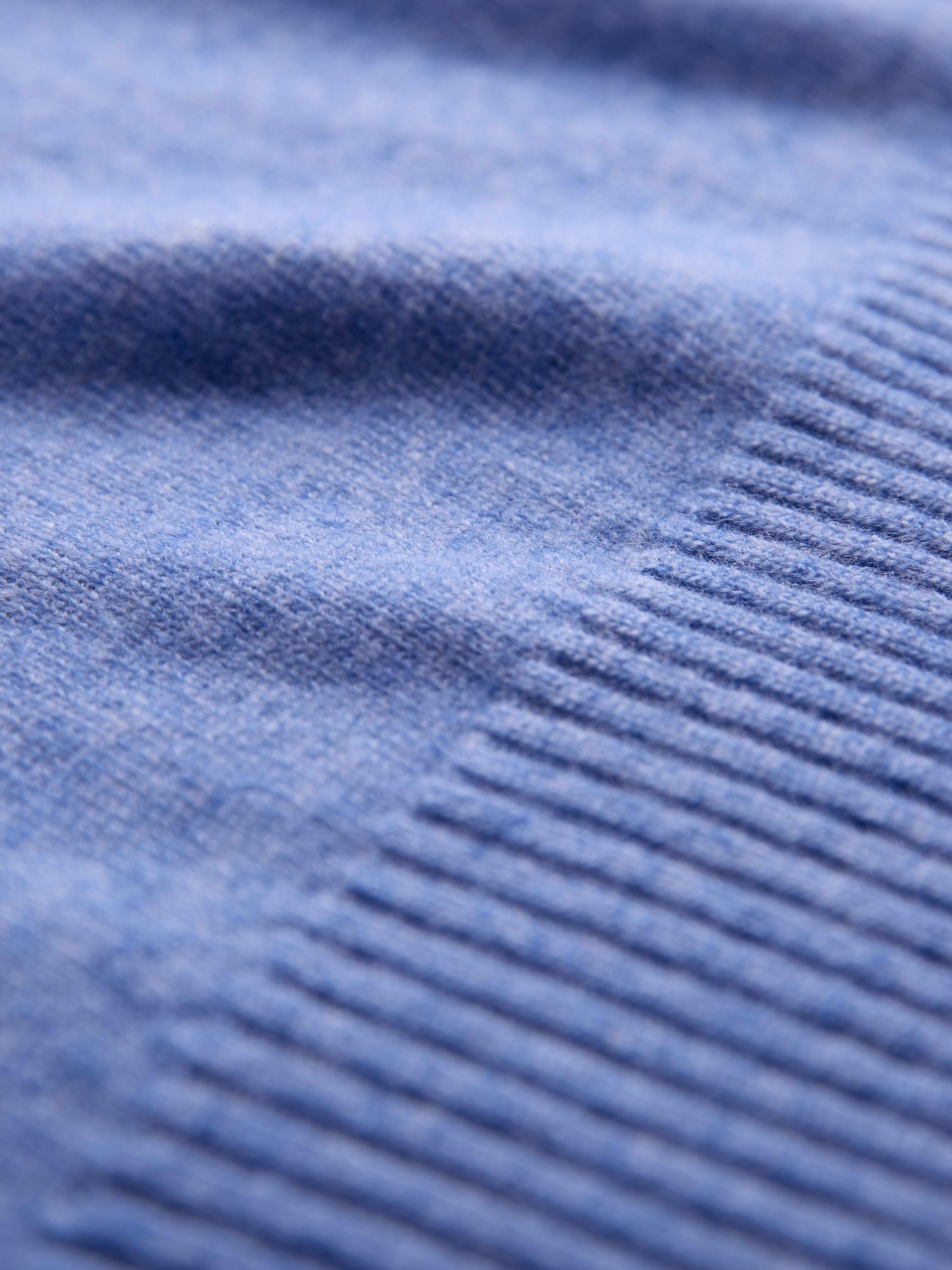 Product image 5 of 7, which shows Celtic & Co. Slouch Pure Wool Jumper, Cornflower Blue, XS