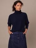 Celtic & Co. Roll Neck Drop Sleeve Lambswool Jumper