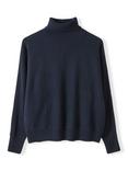 Celtic & Co. Roll Neck Drop Sleeve Lambswool Jumper
