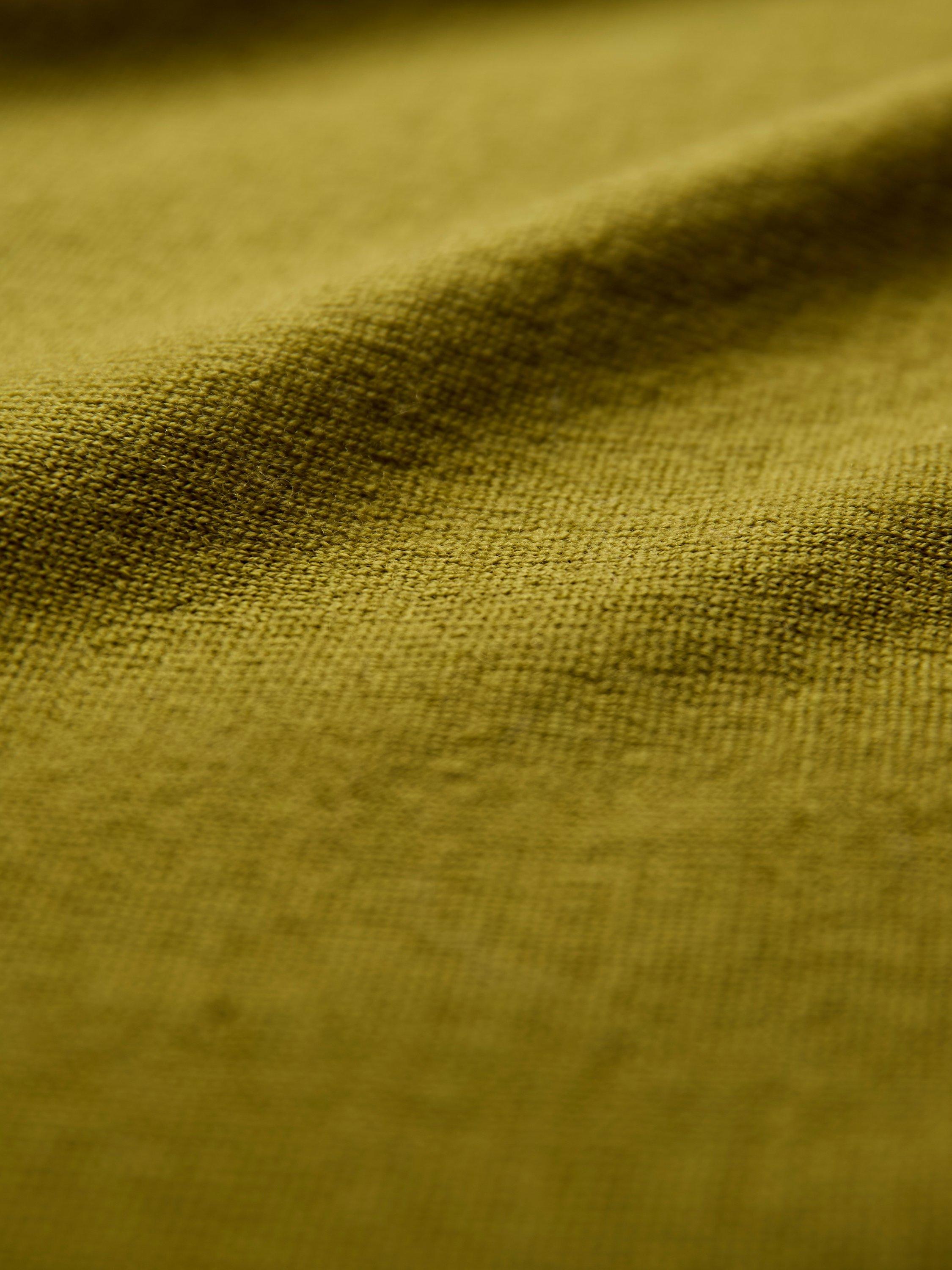 Product image 7 of 7, which shows Celtic & Co. Pure Merino Wool Roll Neck Jumper, Moss, XS