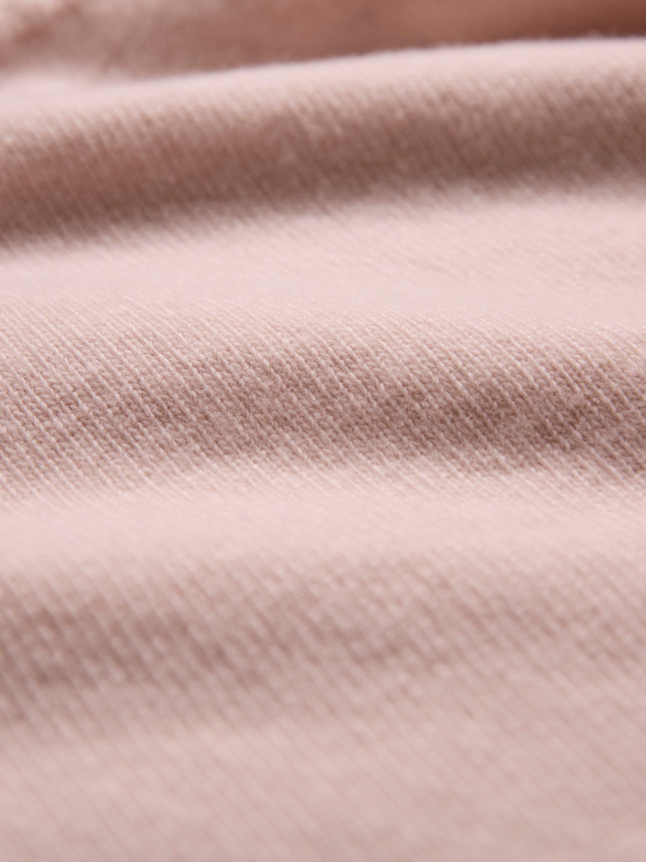 Product image 4 of 5, which shows Celtic & Co. Supersoft Cowl Neck Slouchy Wool Jumper, Peony, XS
