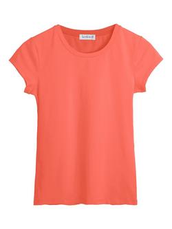 Celtic & Co. Everyday Crew Neck T-Shirt - view 2, Coral