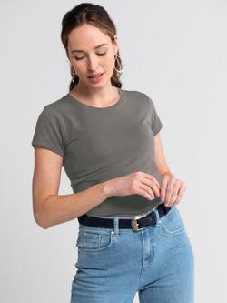 Celtic & Co. Everyday Crew Neck T-Shirt - view 2, Mole