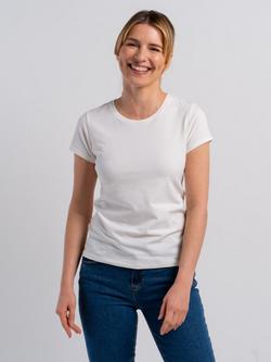 Celtic & Co. Everyday Crew Neck T-Shirt, Soft White