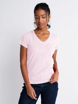 Celtic & Co. Everyday V-Neck T-Shirt, Pink Ice