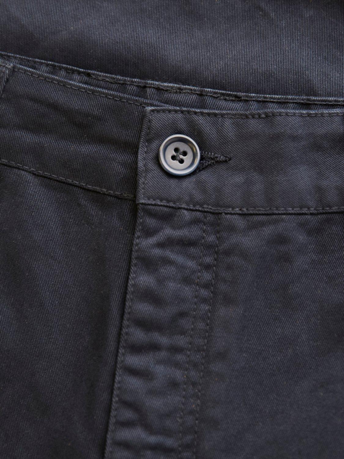 Product image 3 of 7, which shows Celtic & Co. Tailored Barrel Leg Trouser, Ink Well, 8