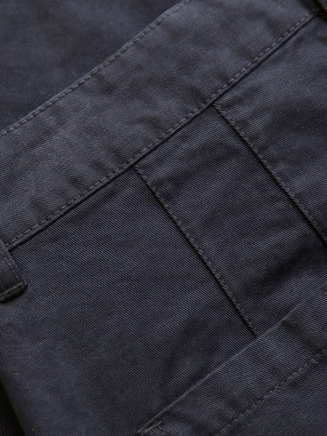 Product image 5 of 7, which shows Celtic & Co. Tailored Barrel Leg Trouser, Ink Well, 8