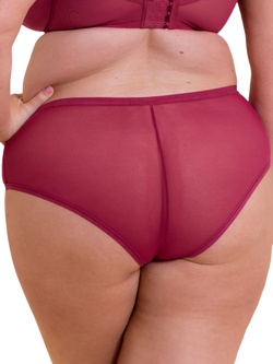 Curvy Kate Wonderfully Short Knickers, Deep Orchid - view 2, Deep Orchid