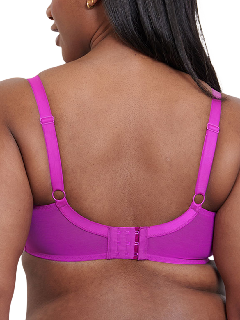 Product image 2 of 6, which shows Curvy Kate Stardust Balcony Bra, Vivid Violet, 30E