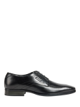 Pod Duke Leather Derby Shoes, Black