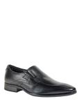 Pod Earl Leather Slip On Shoes, Black