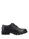 Pod Kacey Leather Lace Up Brogues, Black