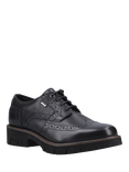 Pod Kacey Leather Lace Up Brogues, Black