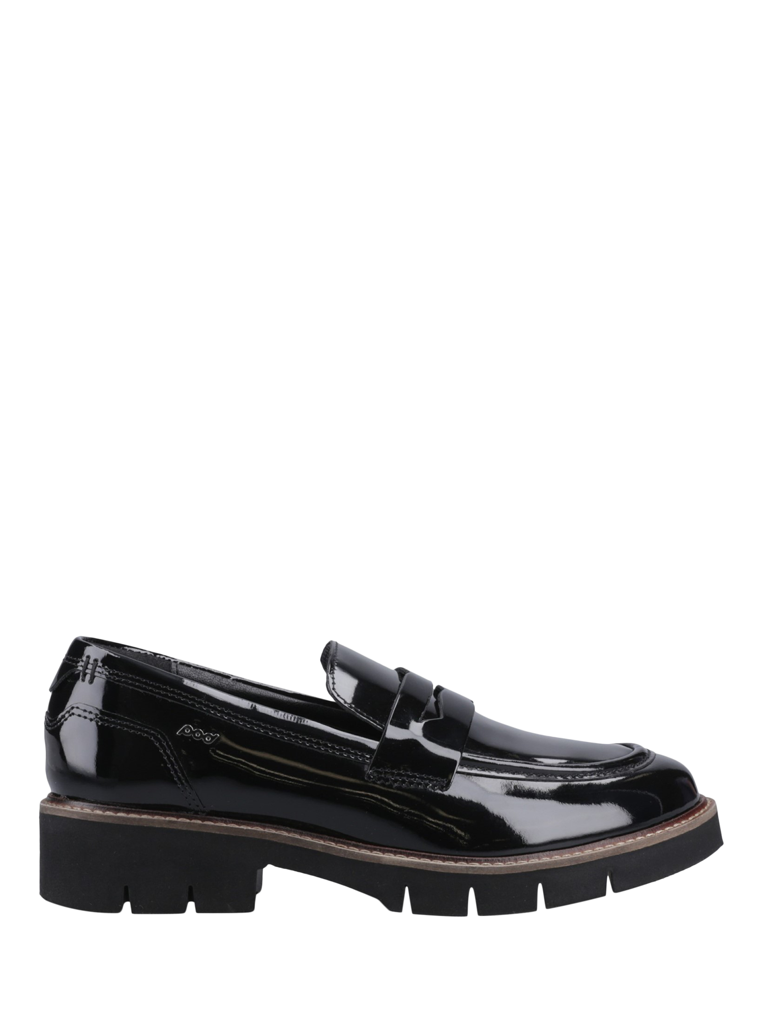 Product image 1 of 3, which shows Pod Kaltin Leather Penny Loafers, Black, 4