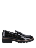 Pod Kaltin Leather Penny Loafers, Black