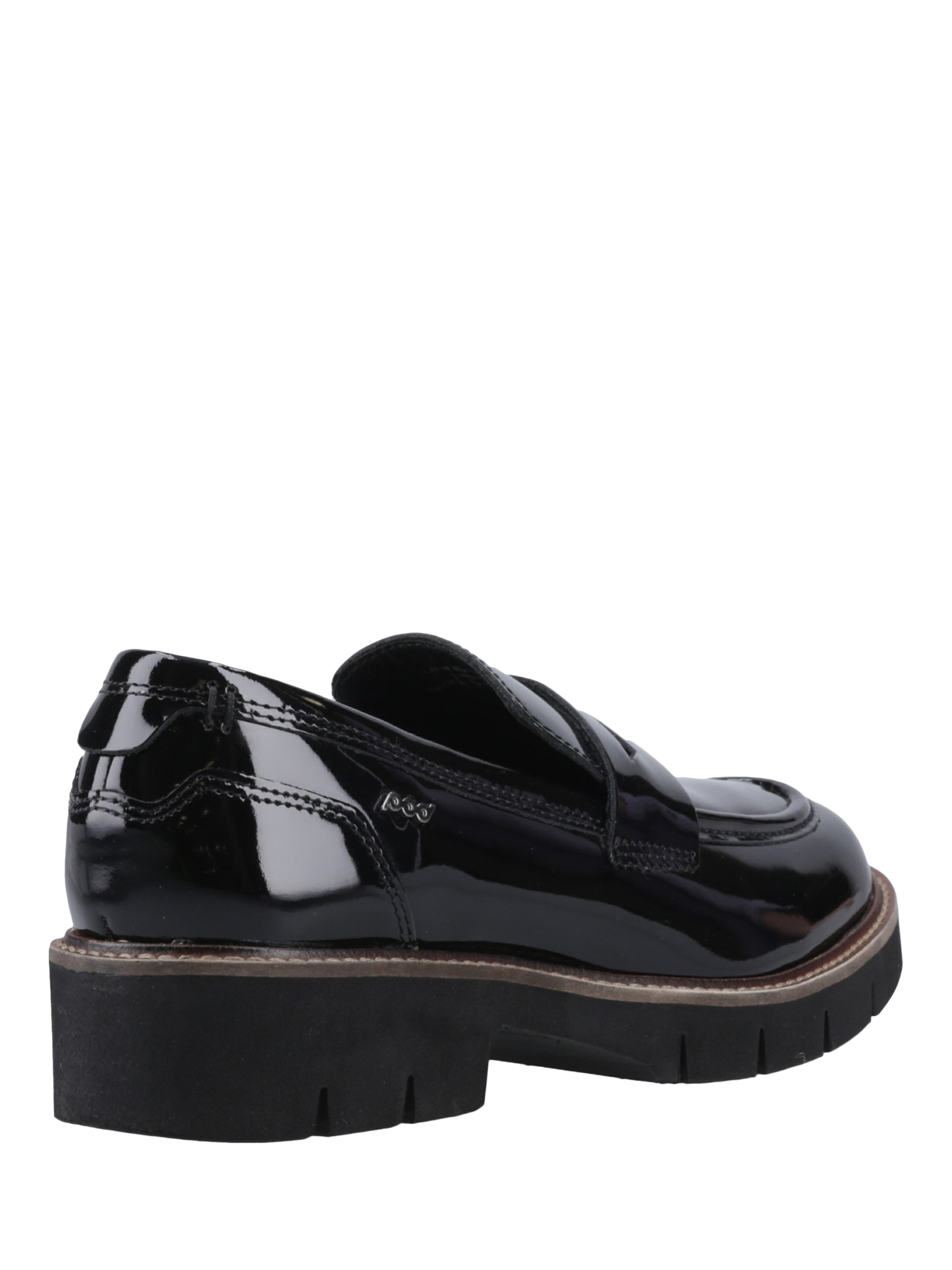 Product image 3 of 3, which shows Pod Kaltin Leather Penny Loafers, Black, 4