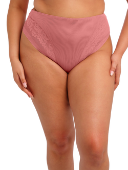 Elomi Nerina High Leg Briefs, Dusty Rose