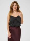 KAFFE Hilda Camisole Top, Black