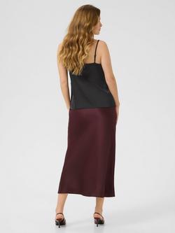 KAFFE Hilda Camisole Top, Black - view 2, Black