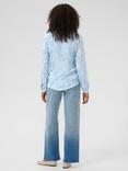 KAFFE KAbeathe Paisley Print V-Neck Long Sleeve Blouse