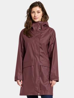 Didriksons Elly Waterproof Parka Coat, Old Rust
