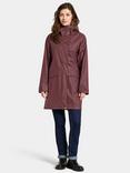 Didriksons Elly Waterproof Parka Coat, Old Rust