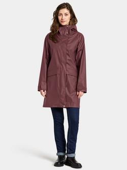 Didriksons Elly Waterproof Parka Coat - view 2, Old Rust
