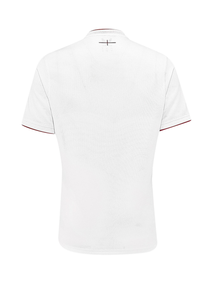 Castore Women's RFU England Home Rugby Shirt, White / Red - view 2, White / Red