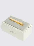 Moss Brushed Gold Tie Bar, Brass